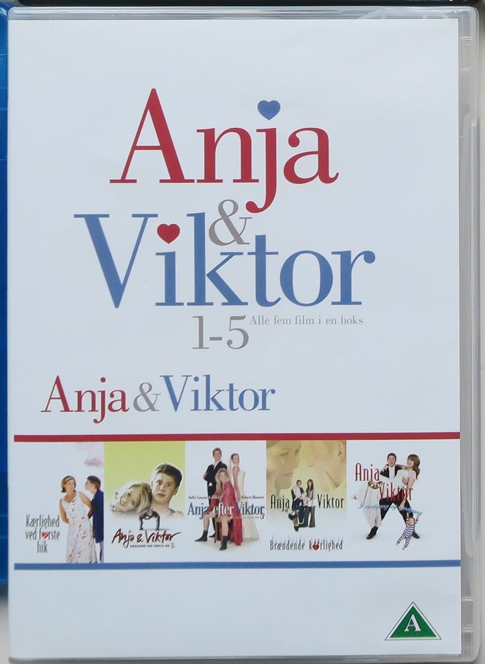 Anja  Victor 1-5, DVD, komedie