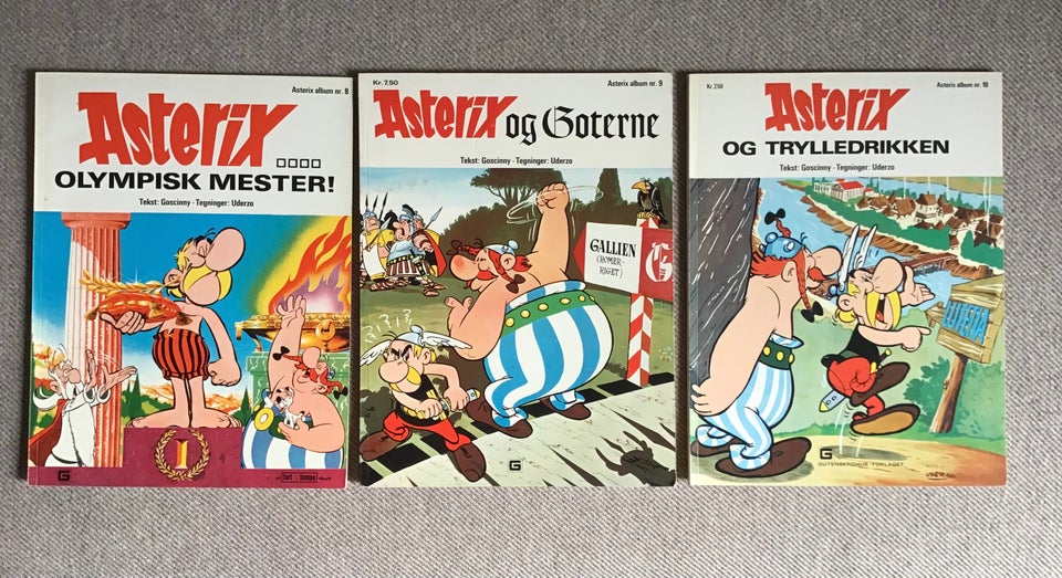 Asterix 8, 9, 10