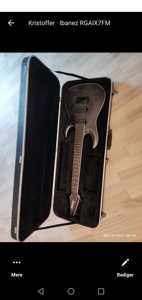 Elguitar, Ibanez RGAIX7FM IRON