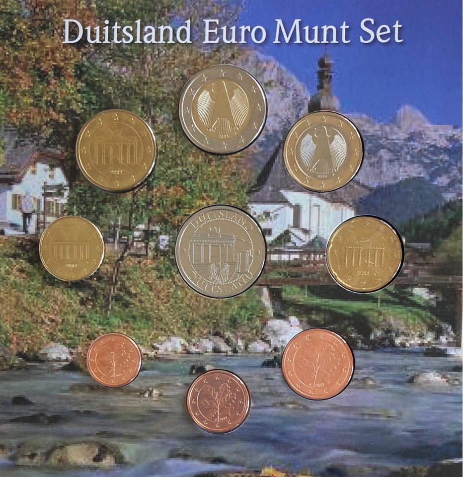 Euro, mønter, 2002