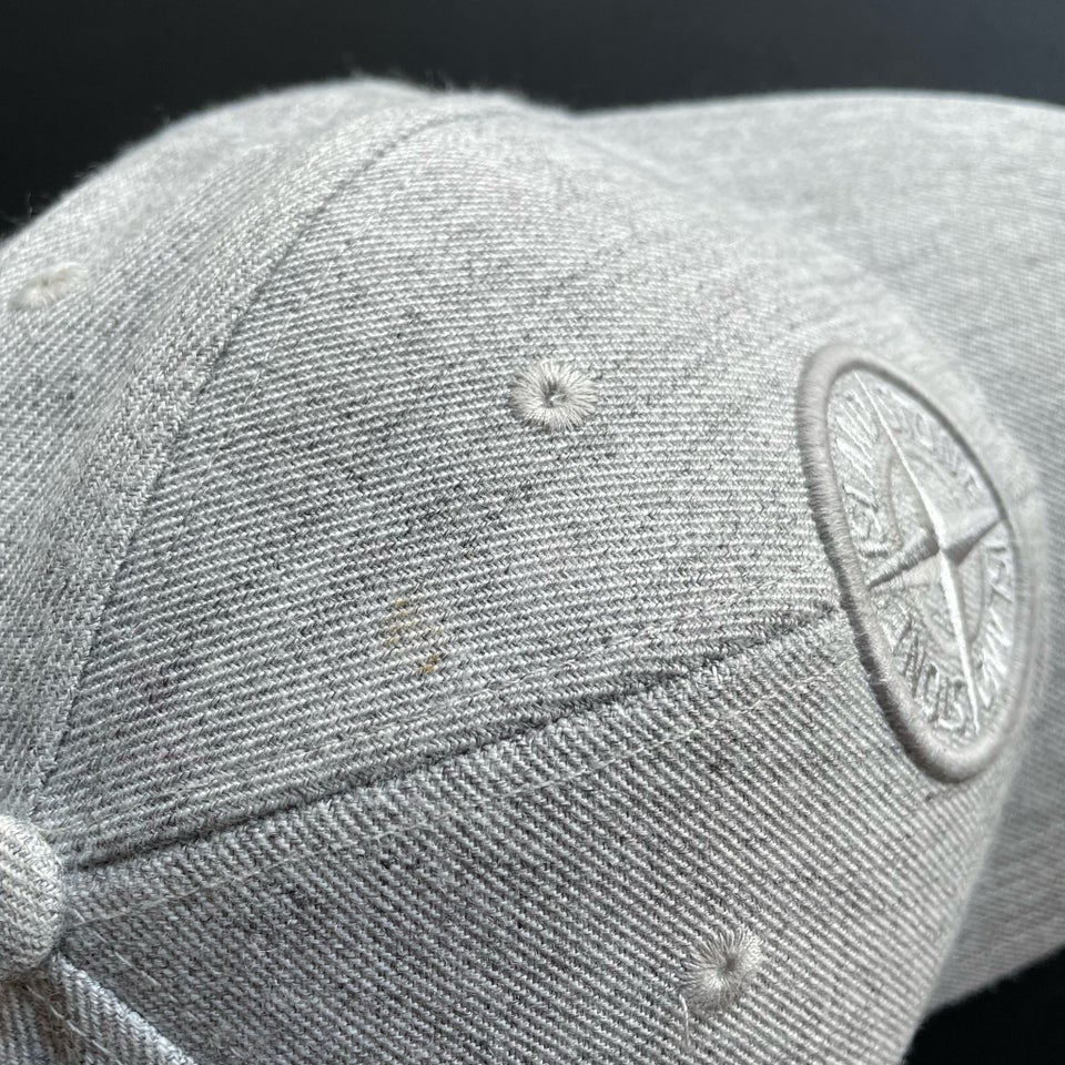 Cap, Stone Island, Grå