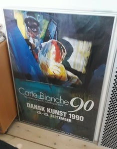 Indrammet Kunstplakat