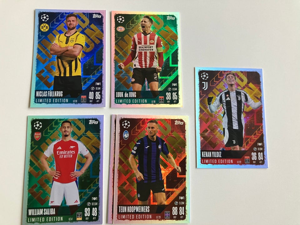 Samlekort, Topps match attax uefa