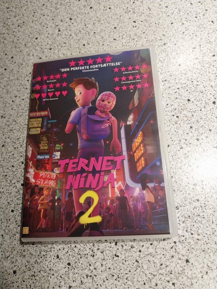 TERNET NINJA 2, DVD, animation