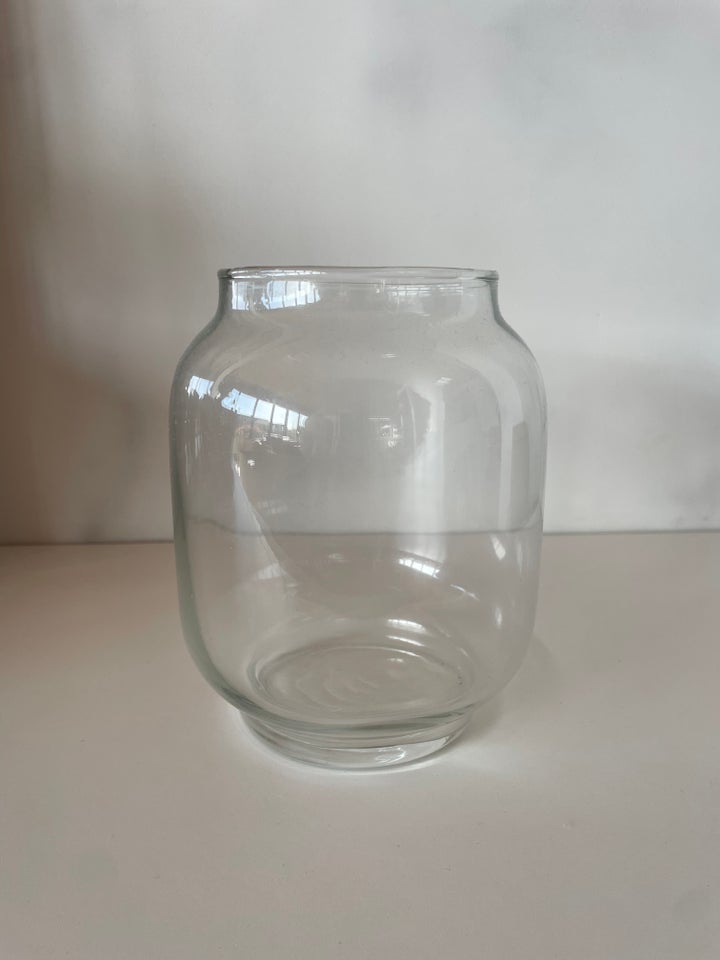 Glas, Vase i glas