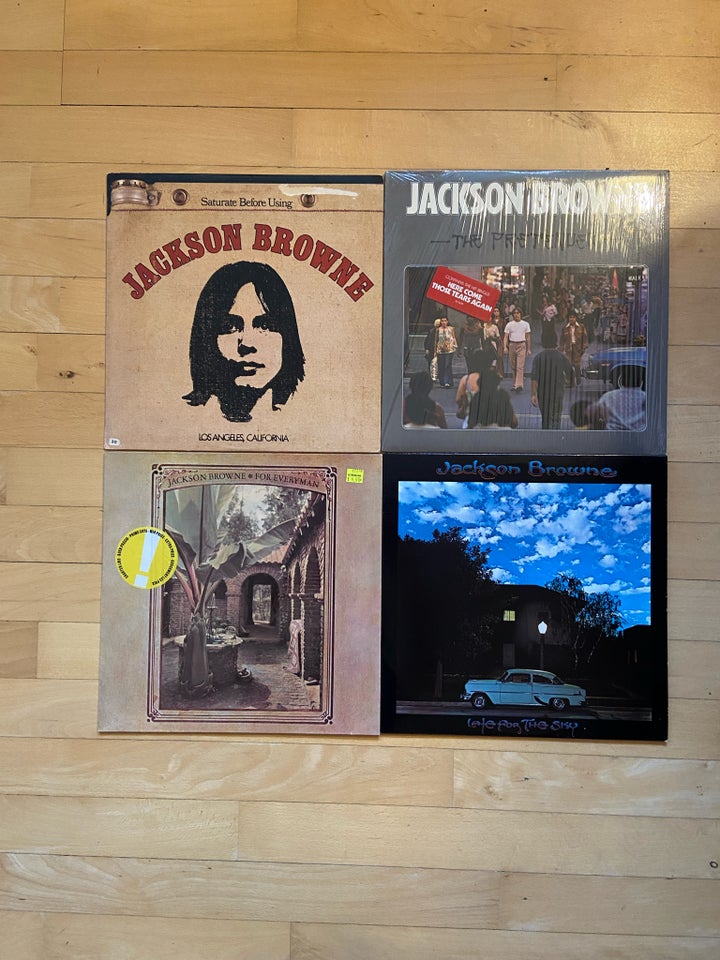 LP, Jackson Browne, 4 x Jackson