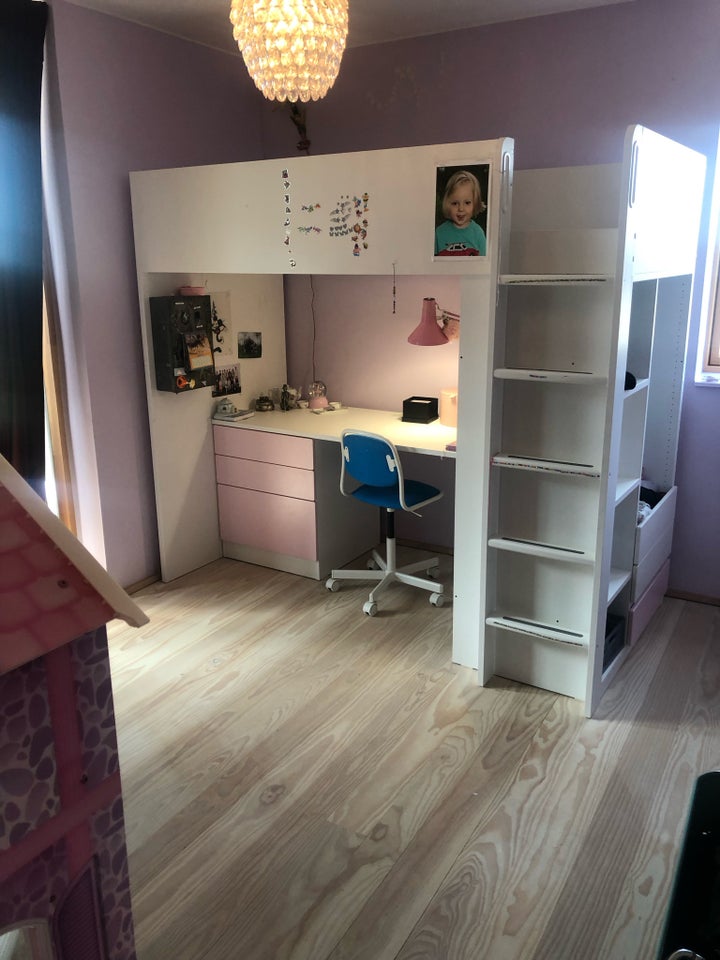 Højseng Ikea SMÅSTAD b: 90 l: 200