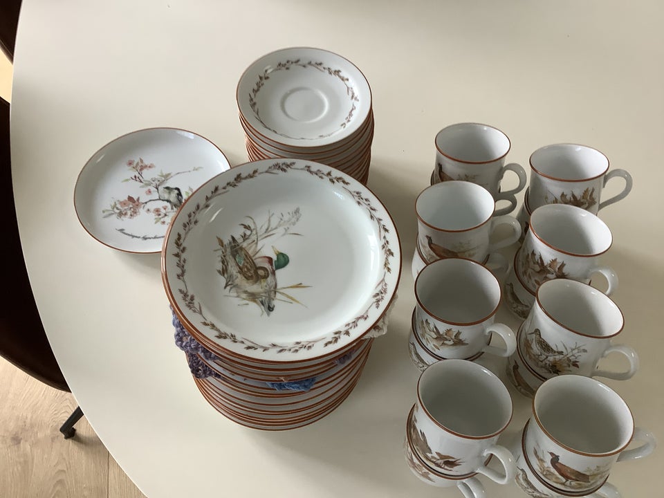 Porcelæn, kaffe jagtstel , Mads