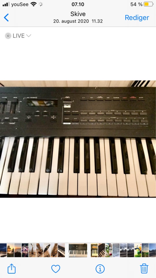 Workstation, Roland D 20