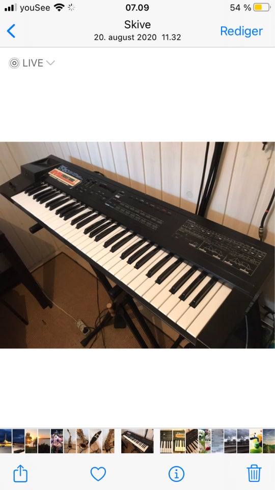 Workstation, Roland D 20