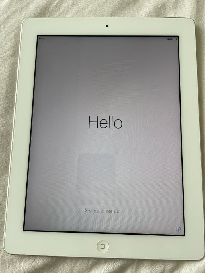 iPad 2 16 GB hvid