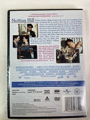 Notting Hill, DVD, andet