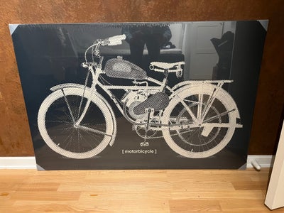 Print  motiv: Motorcykel b: 118 h: