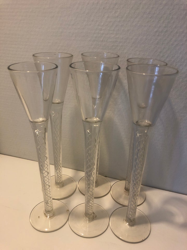 Glas, Snapseglas 6 stk