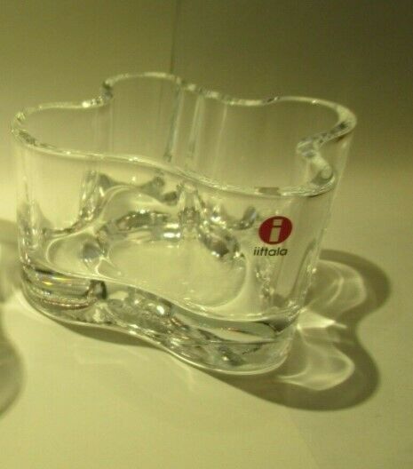 Glas Vase og fyrfadsstage