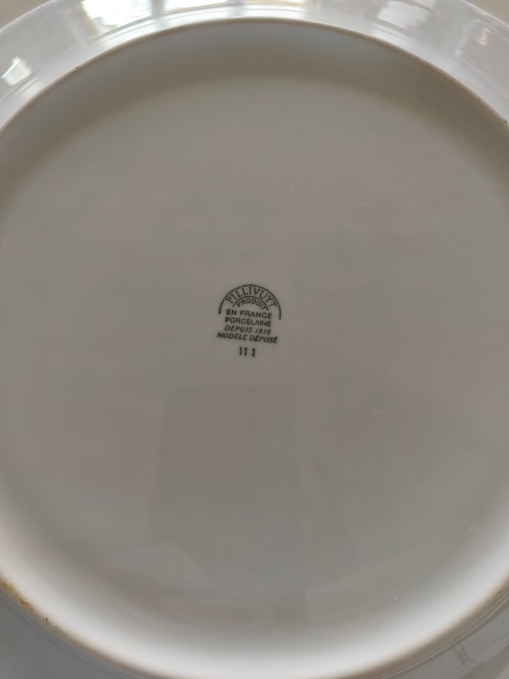 Porcelæn Pillivuyt Plate flat