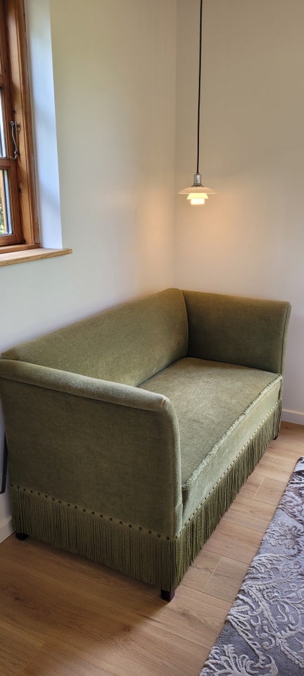 Sofa fløjl 2 pers