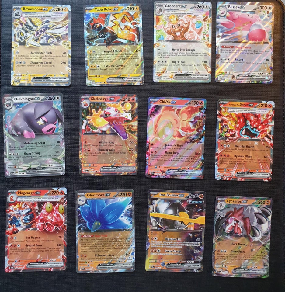 Samlekort, Pokemon Kort - 47 x EX