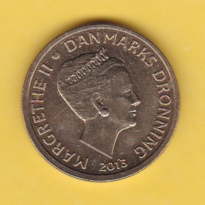 Danmark, mønter, (714) 20 Kr. 2013