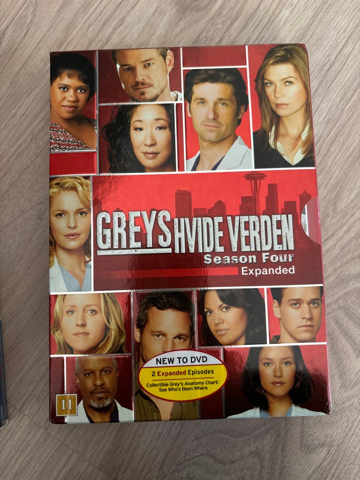 Greys hvide verden sæson 4, DVD,