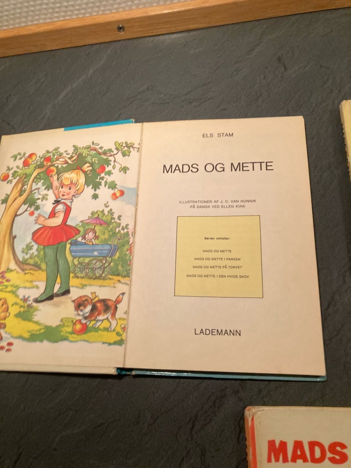 Mads og Mette vintage bøger,