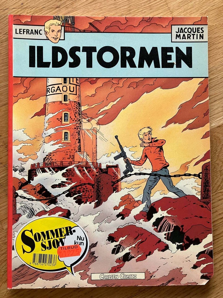 Lefranc nr 2 - Ildstormen