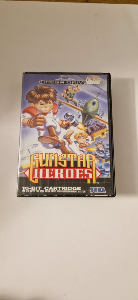 Gunstar heroes Sega mega drive