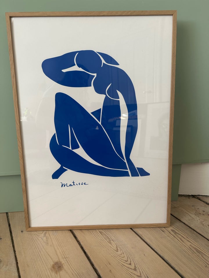 Plakat, Matisse, motiv: Blue nude