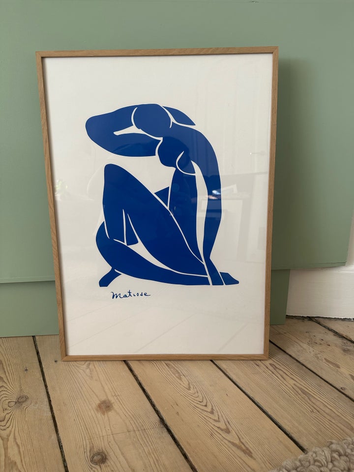 Plakat, Matisse, motiv: Blue nude