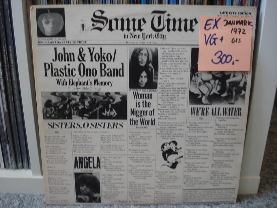 LP John  Yoko Plastic Ono Band