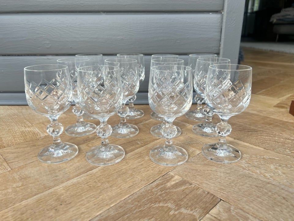 Glas, Portvinsglas, Krystalglas