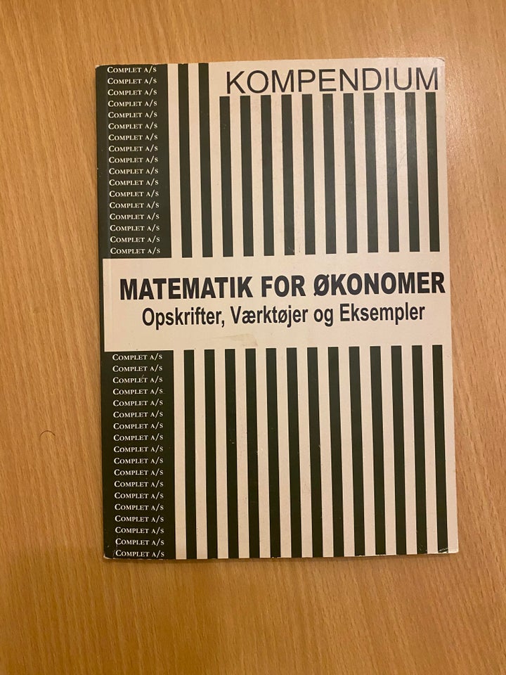 Complet Kompendium i Matematik for