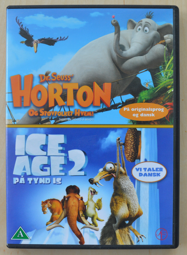 Horton / Ice age 2, DVD, animation