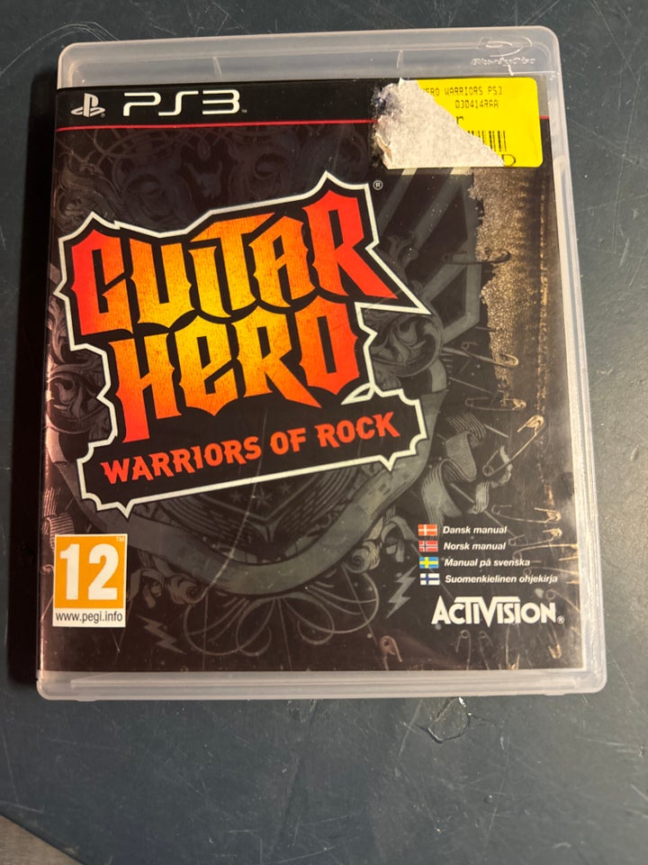 Guitar Hero Warriors of Rock, PS3,