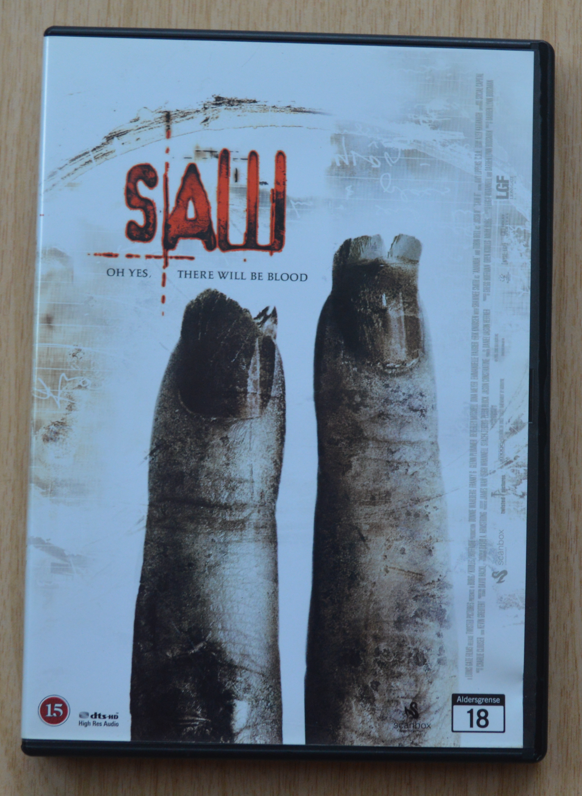 Saw 2, DVD, gyser