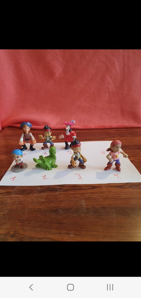 Figurer, Pirat figurer, Disney