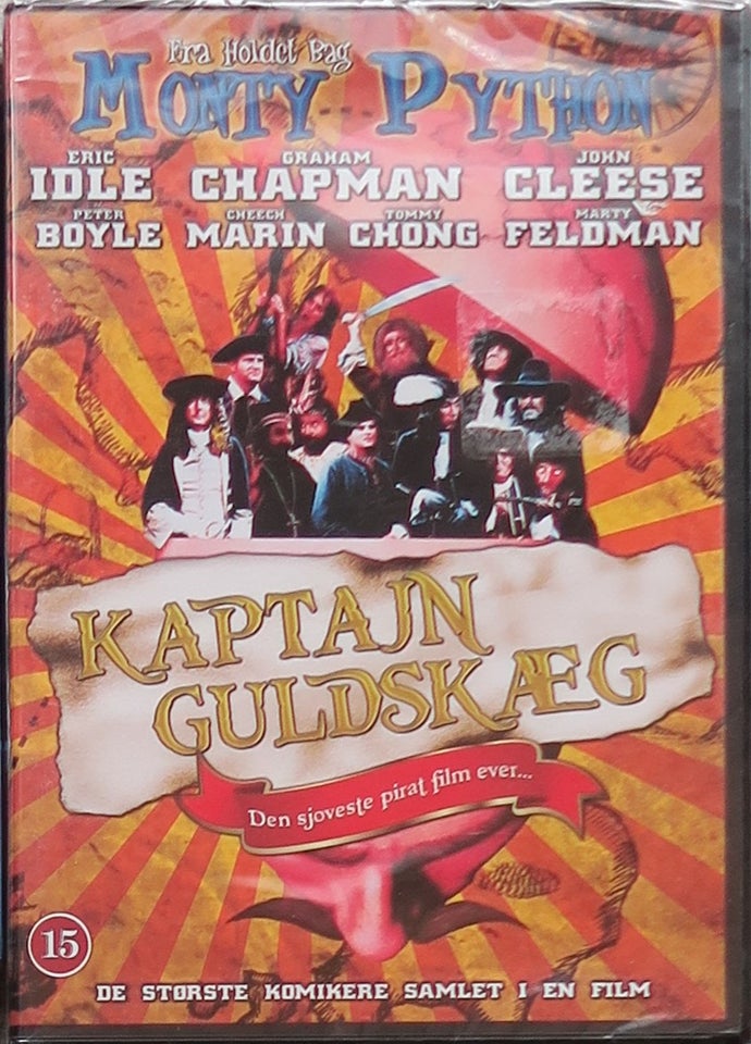 Kaptajn Guldskæg, DVD, komedie