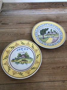 Porcelæn Frokosttallerkner /