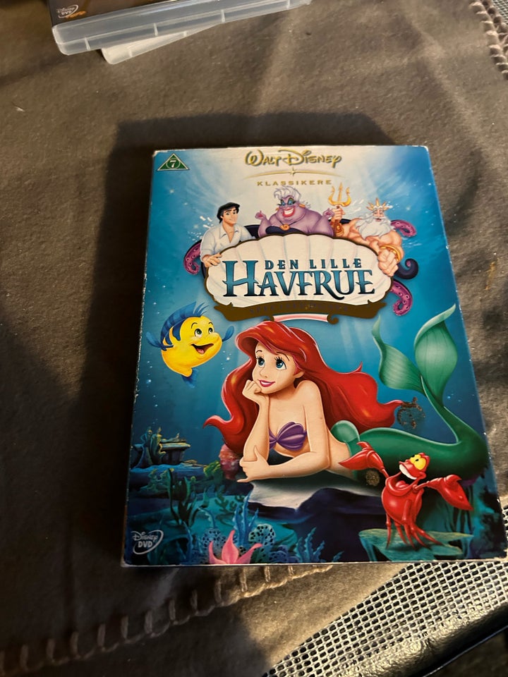 Den lille havfrue, DVD, animation