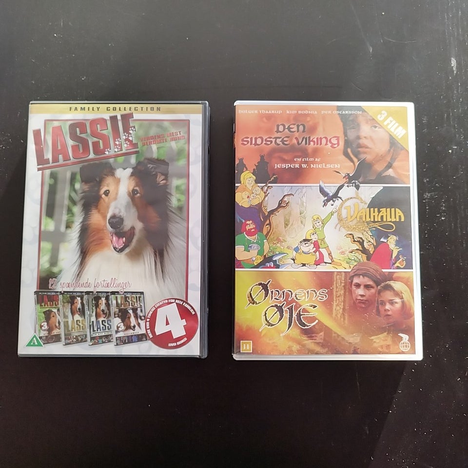 Dvd box, DVD, familiefilm