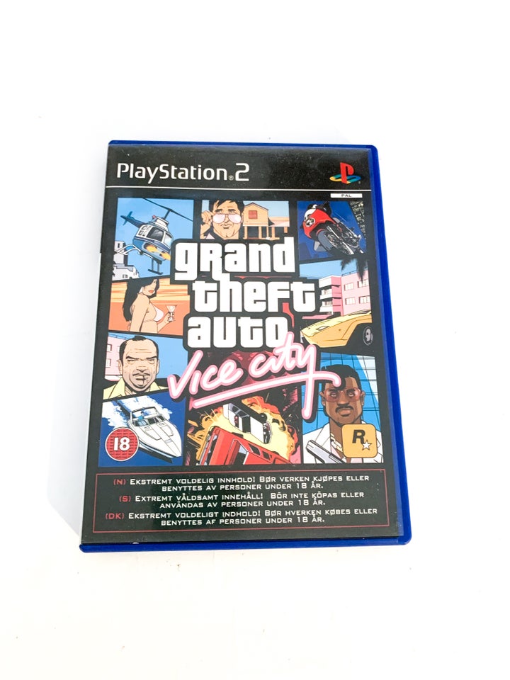 Grand Theft Auto Vice City, PS2