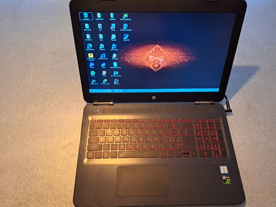 HP Omen Gamer Bærbar, 2.60 GHz, 16 GB