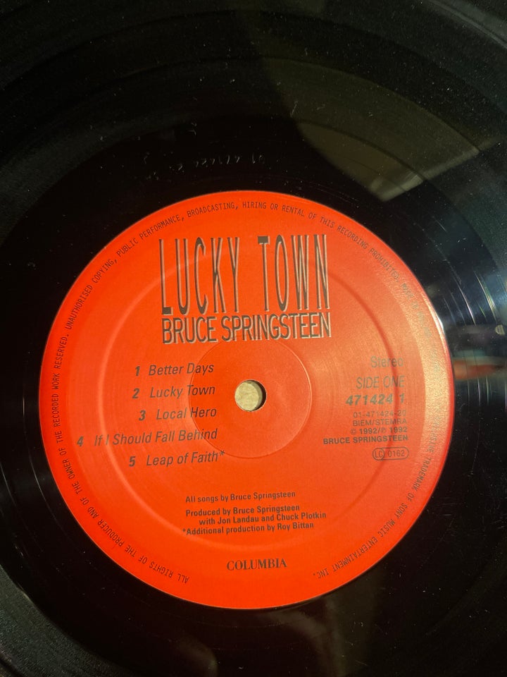 LP, Bruce Springsteen, Lucky Town