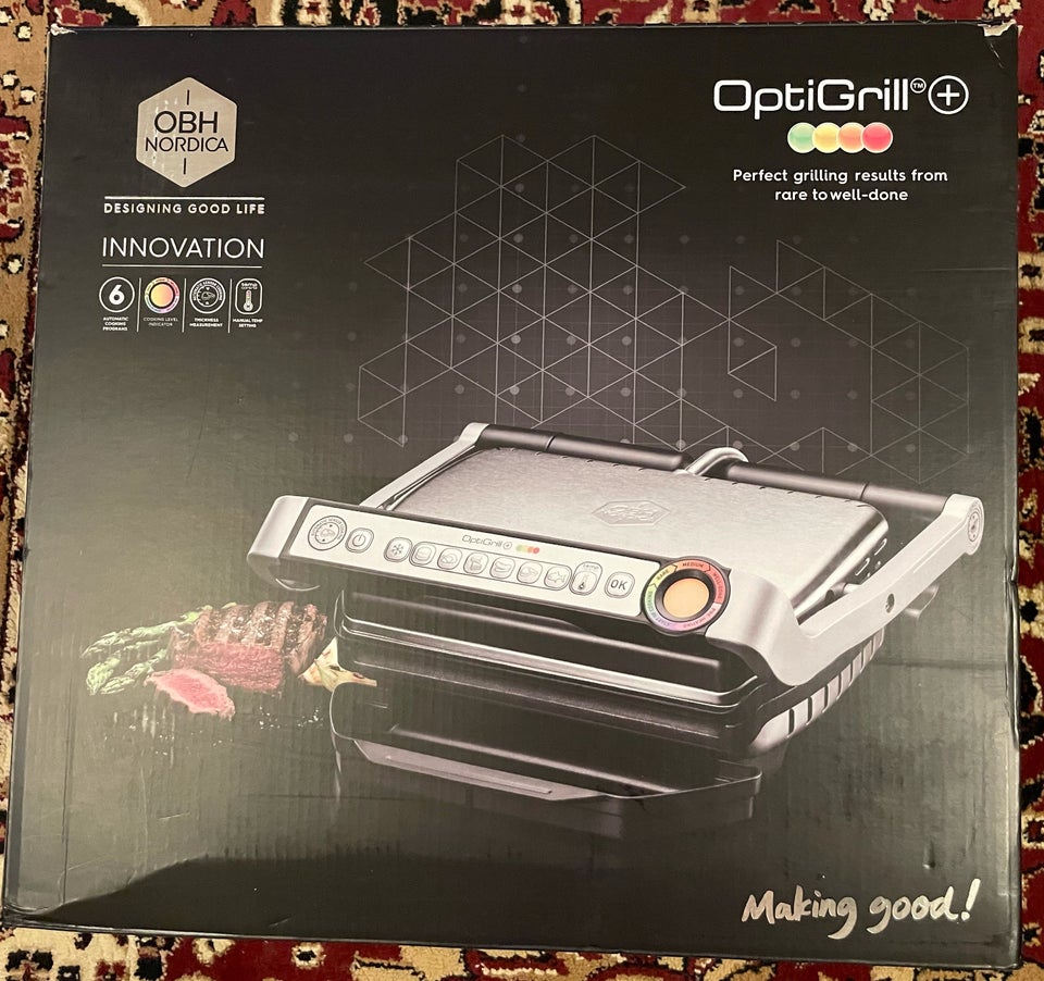 Bordgrill OBH Nordica Optigrill+