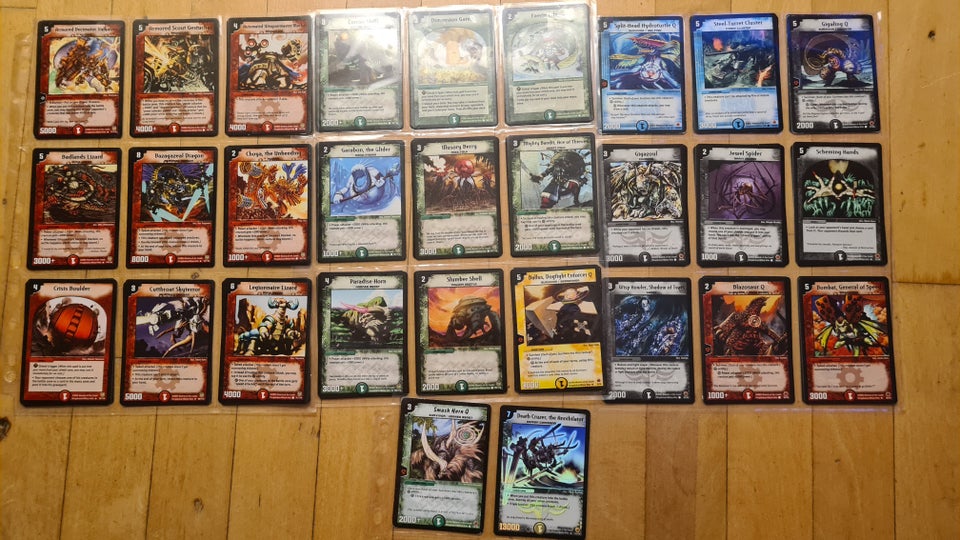 Samlekort Duel Masters kort