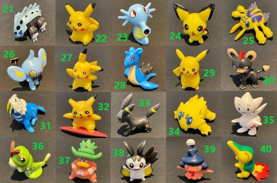 Figurer Pokemon