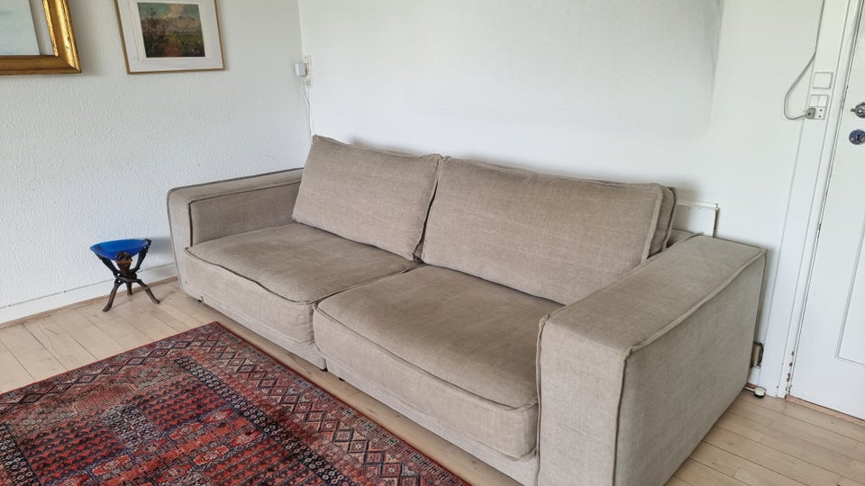 Sofa bomuld 3 pers