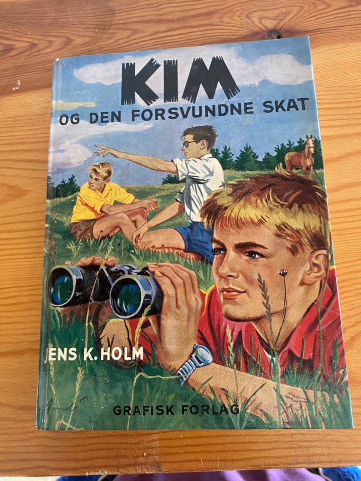 Kim bøger, Jens K. Holm, genre: