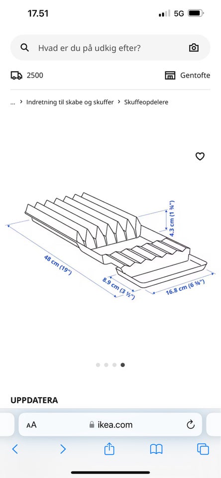 Knivholder Ikea