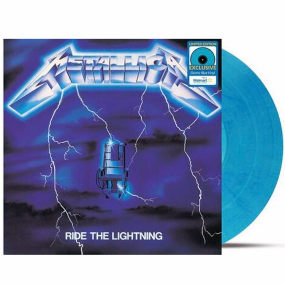 LP, Metallica, ( BLÅ vinyl ) Ride The